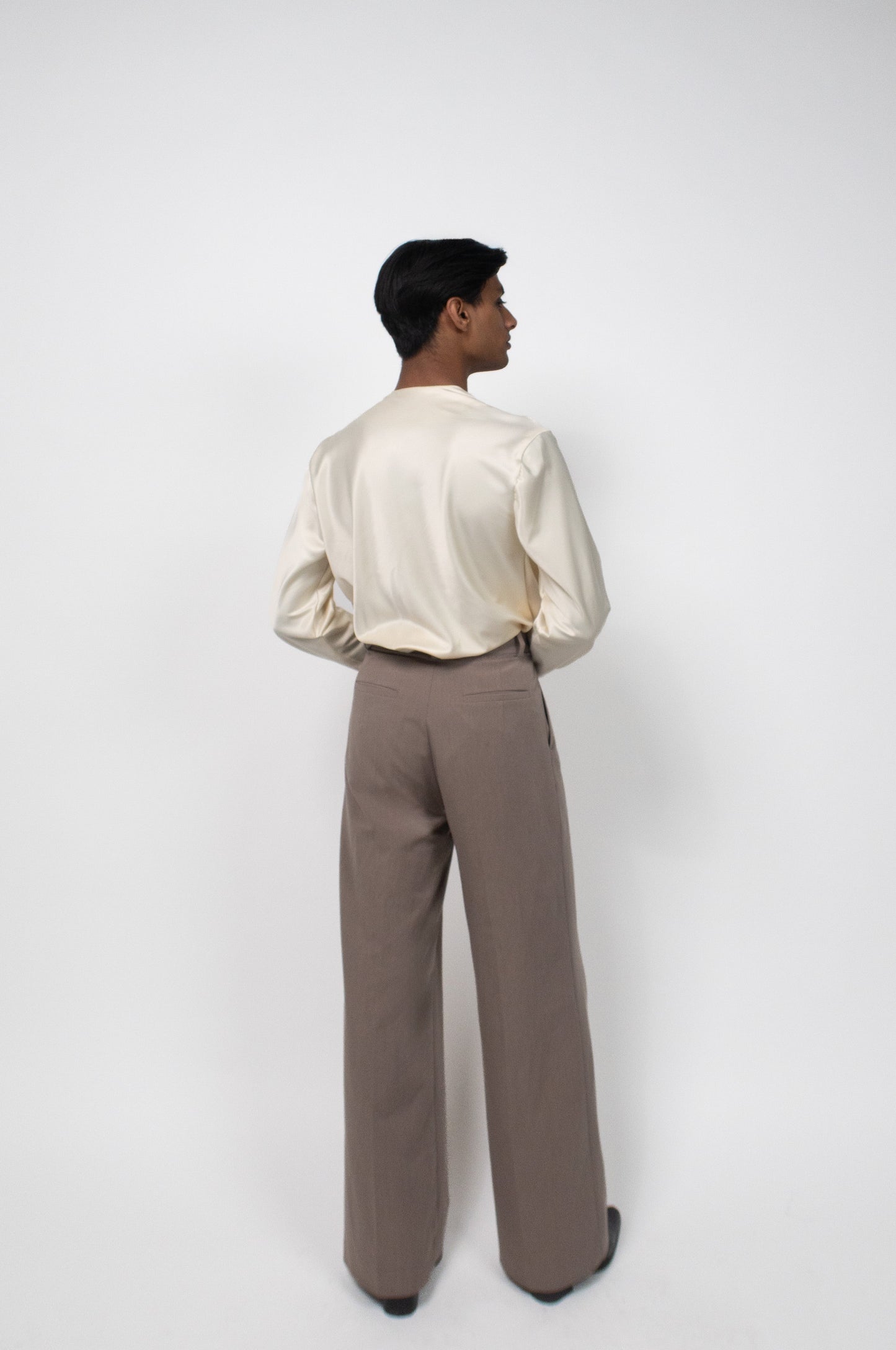THE DAYE TROUSERS - Light Taupe