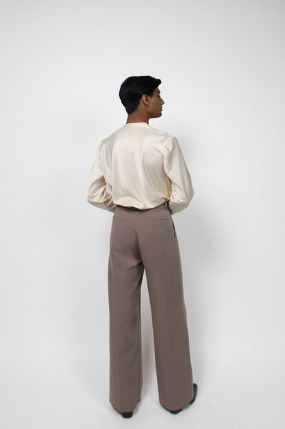 THE DAYE TROUSERS - Light Taupe