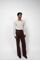 THE DAVI TROUSERS - Brown
