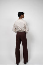 THE DAVI TROUSERS - Brown