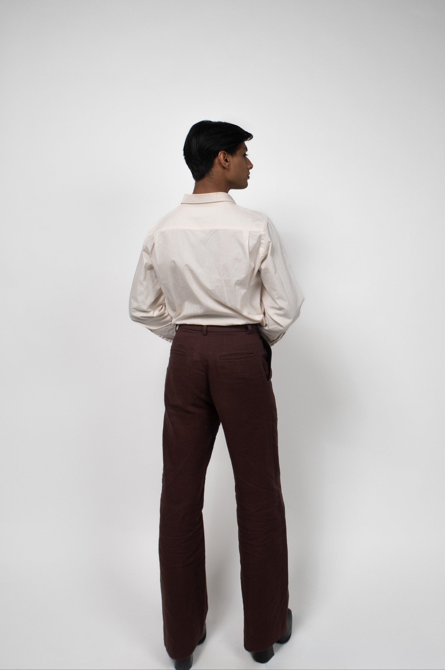 THE DAVI TROUSERS - Brown