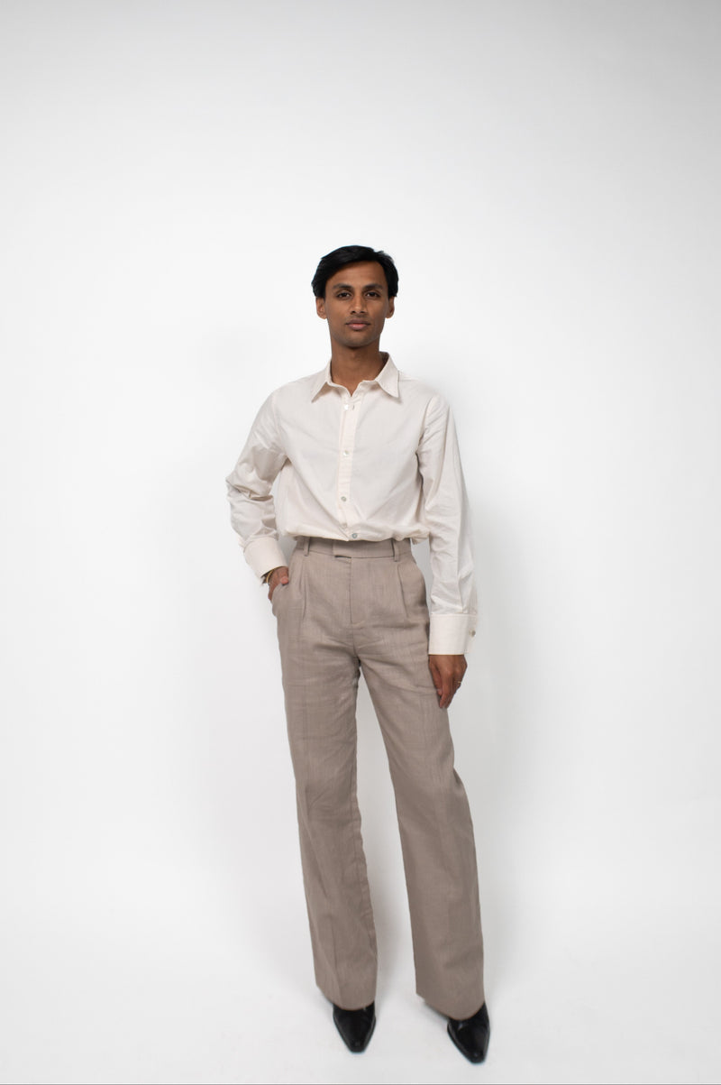 THE DAVI TROUSERS - Sand