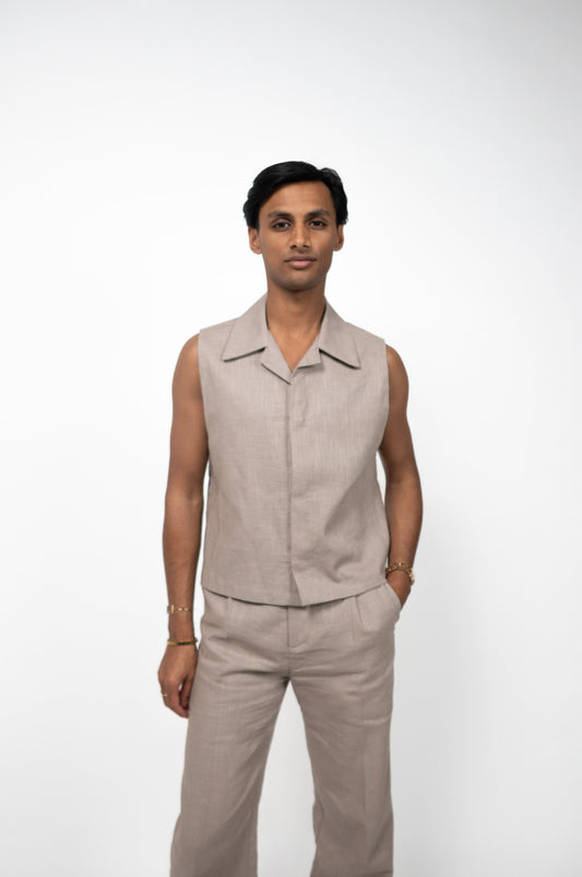 THE VIRA TOP - Beige