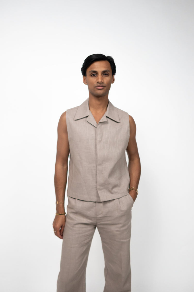 THE VIRA TOP - Beige