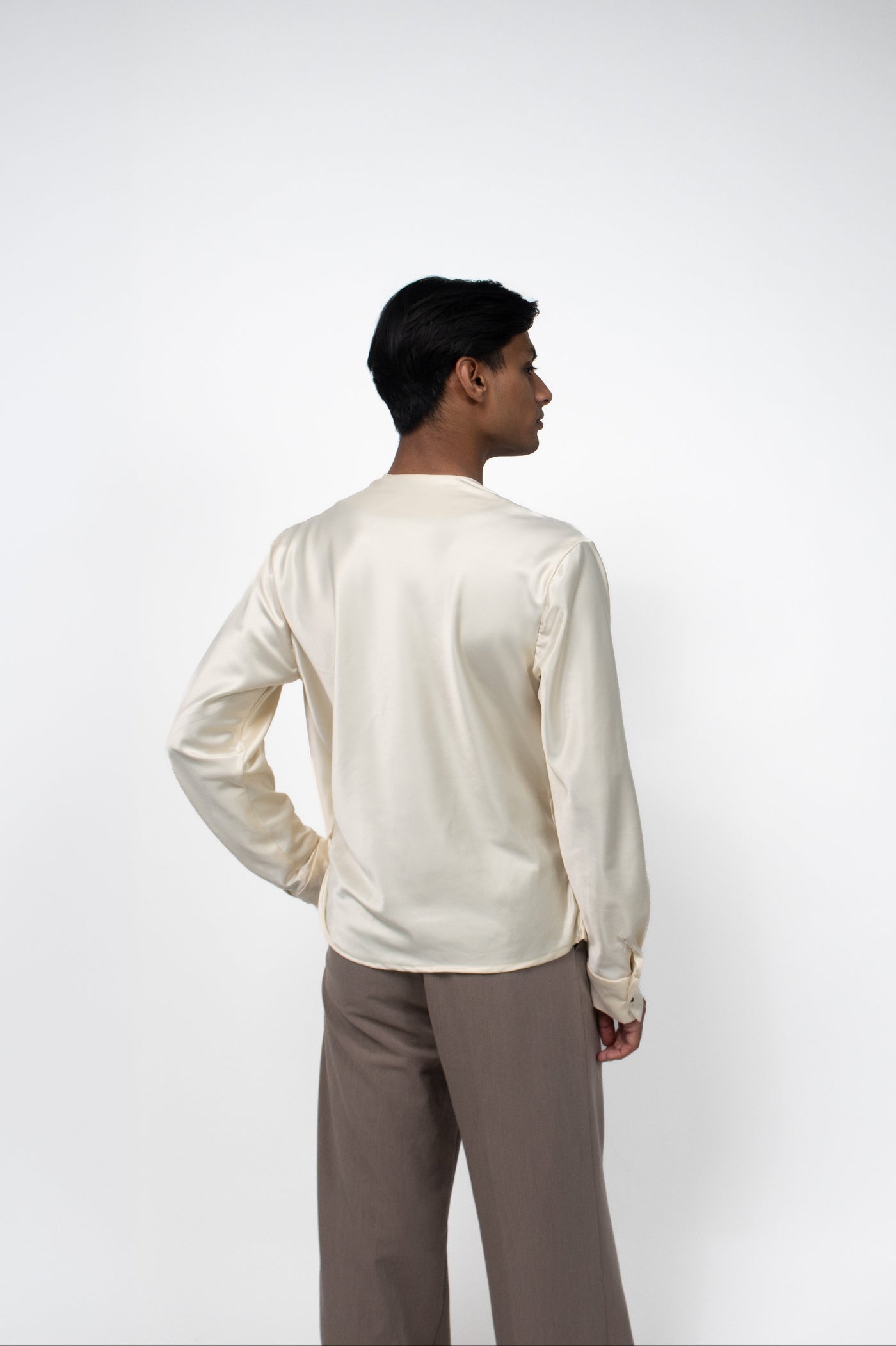 THE ARELLE TOP - Cream