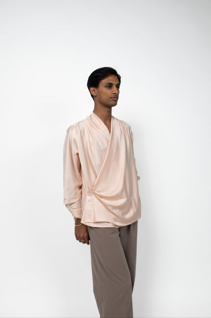 THE ARELLE TOP - Blush