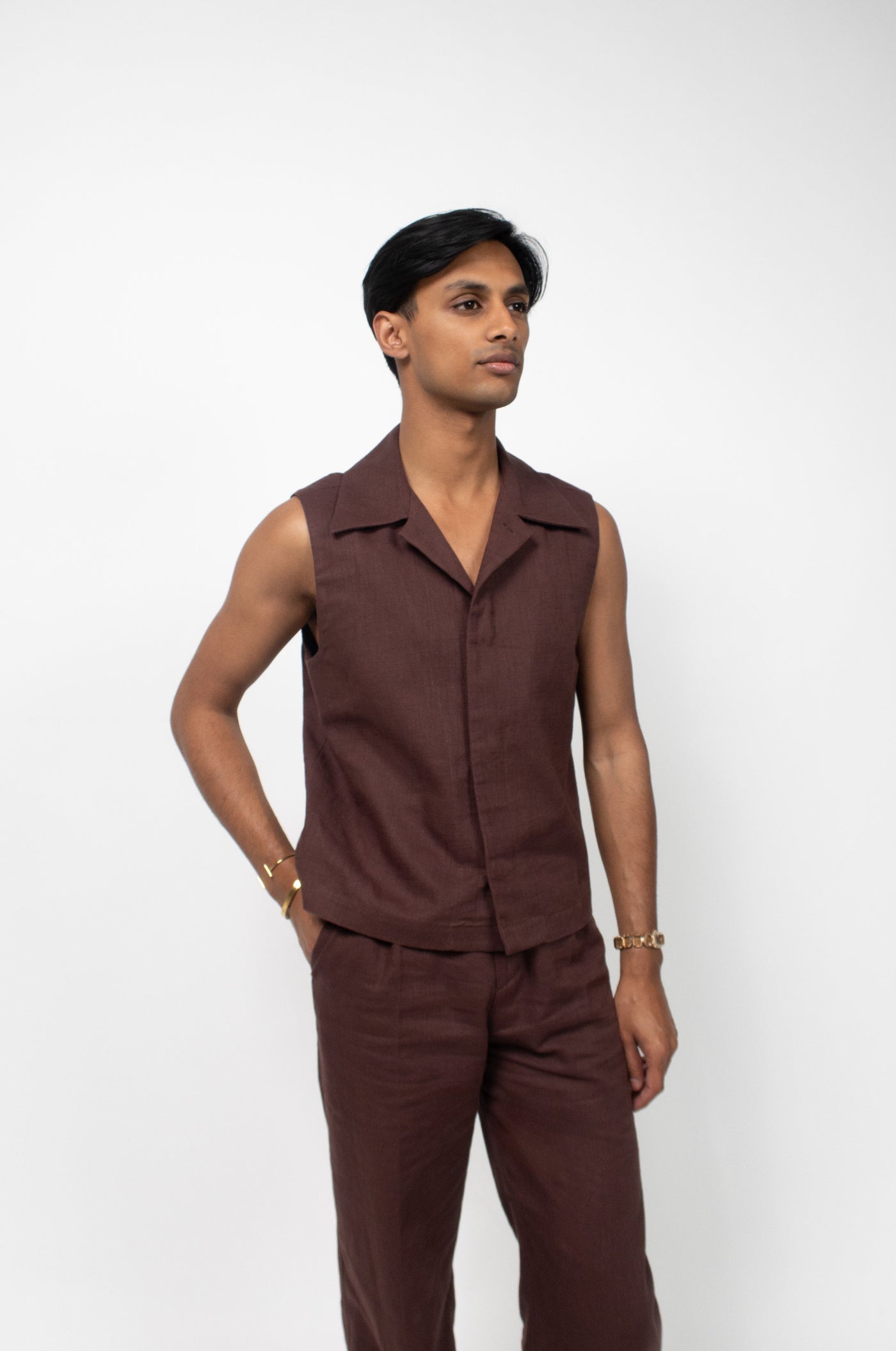 THE VIRA TOP - Brown