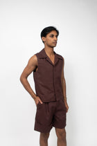 THE DANE SHORTS - Brown