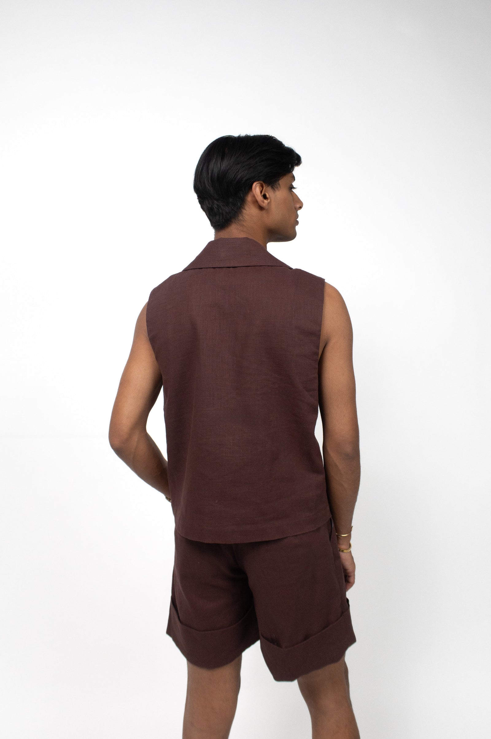 THE DANE SHORTS - Brown