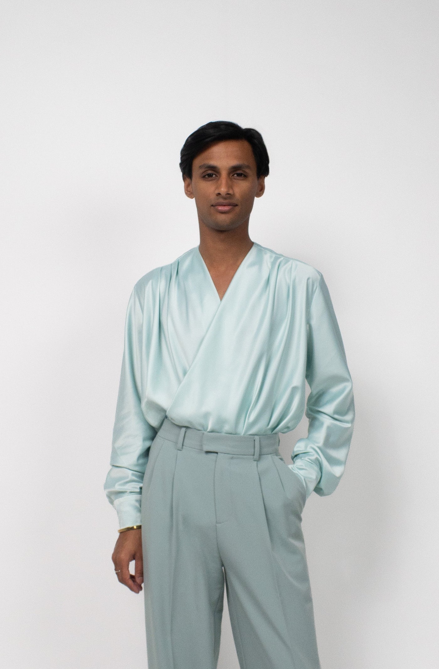 THE ARELLE TOP - Mint