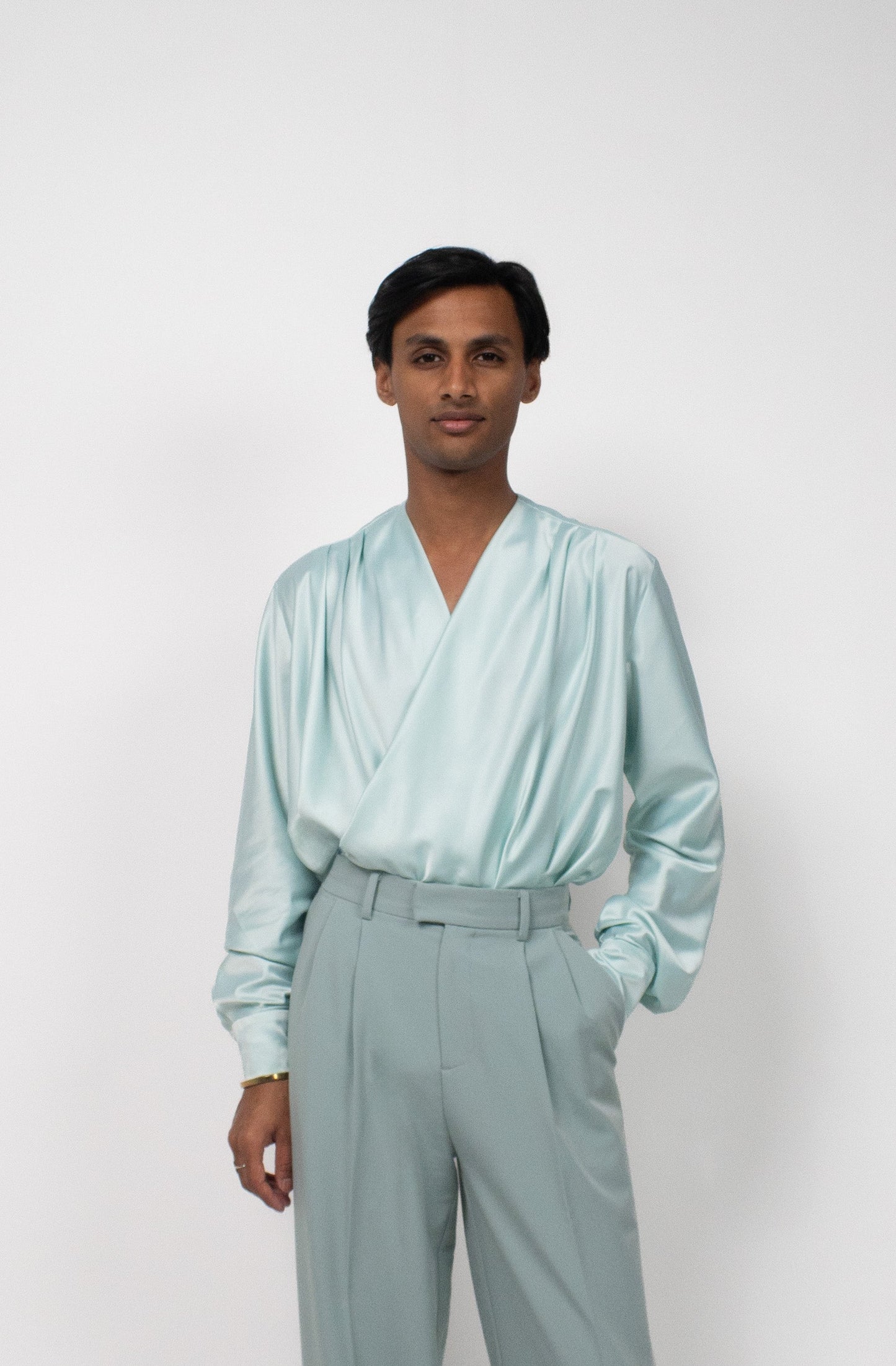 THE ARELLE TOP - Mint