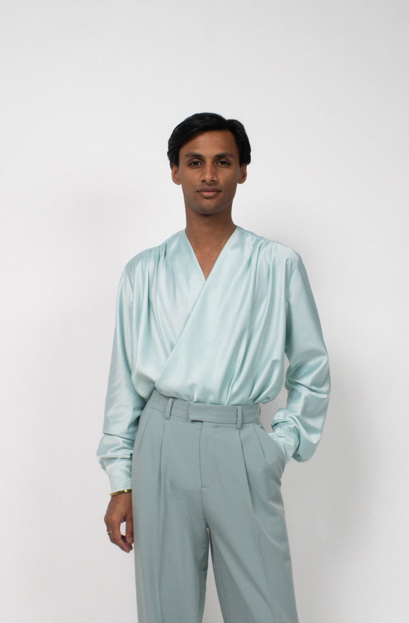 THE ARELLE TOP - Mint