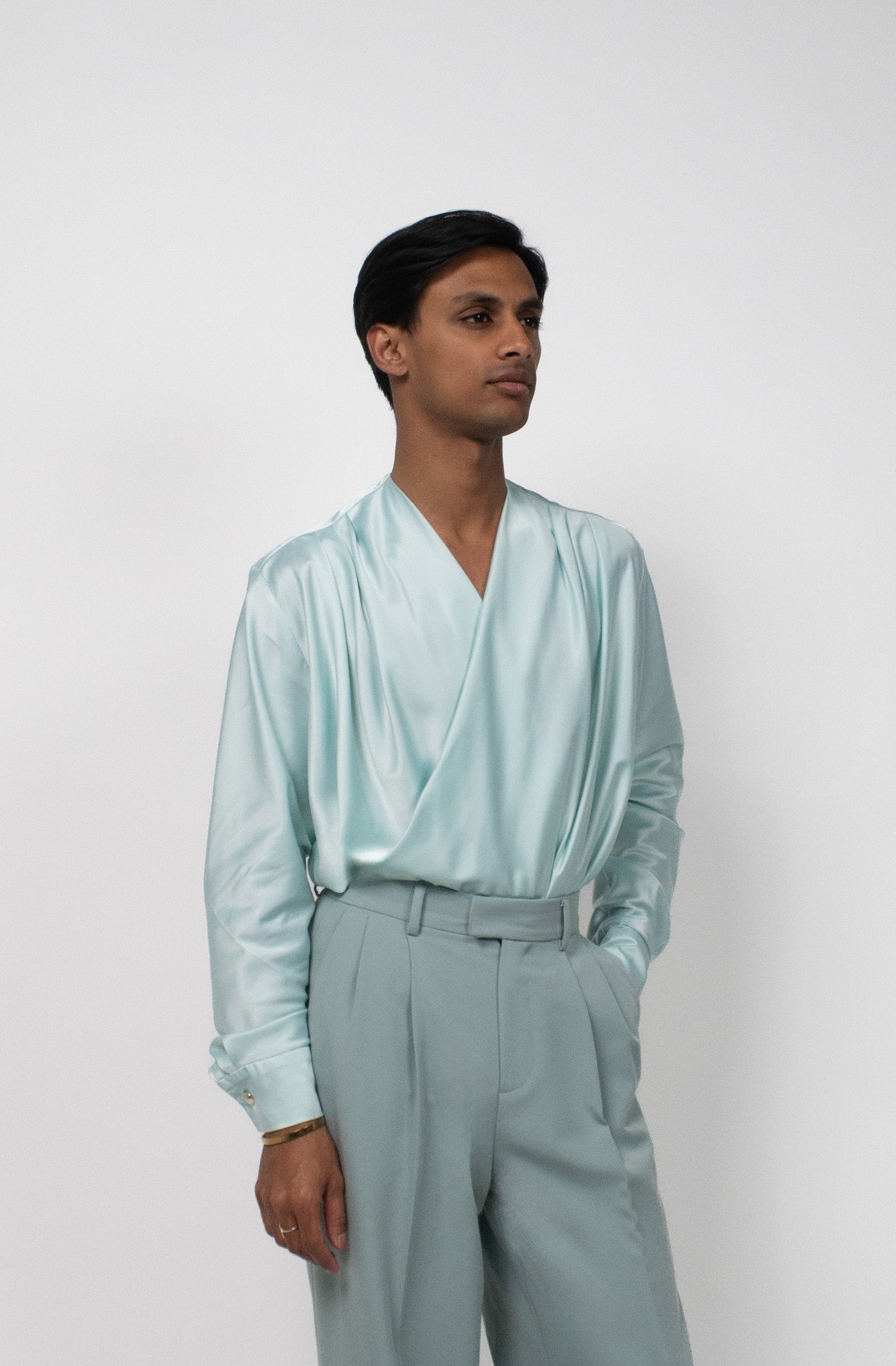 THE ARELLE TOP - Mint