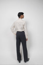 THE DAREN TROUSERS PINSTRIPE - Navy